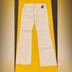 Seven jeans ivory -new with tags.